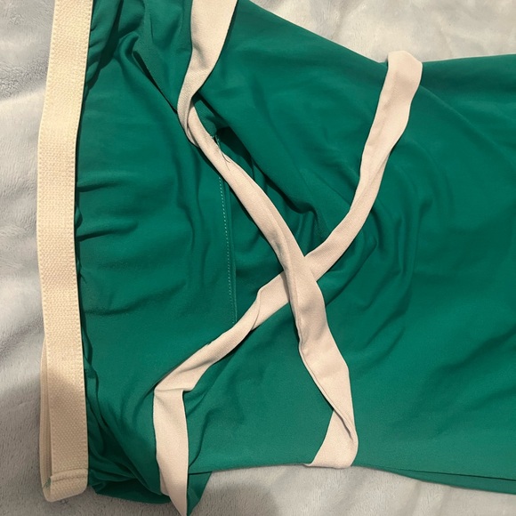 VENUS Teal and White Dress - Picture 6 of 8